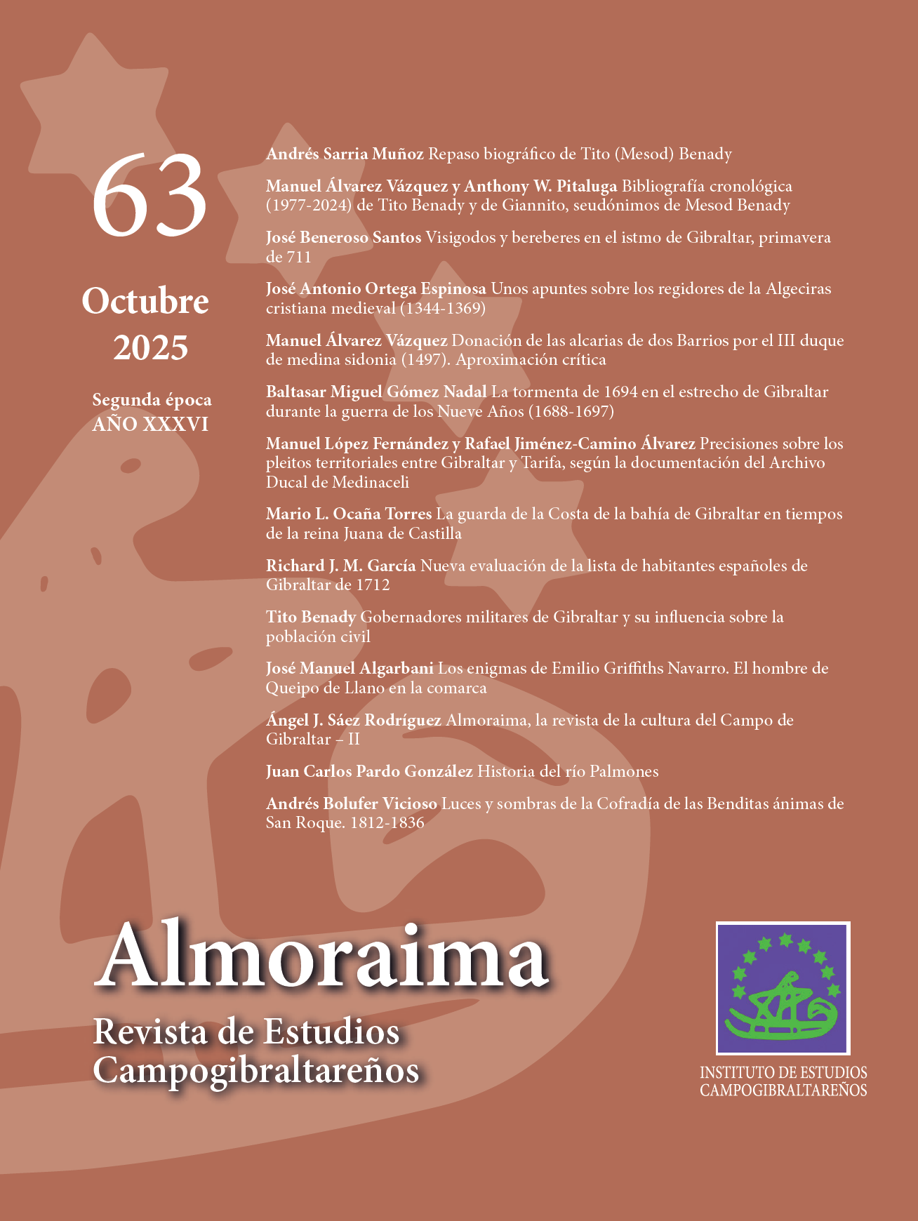 					Ver Núm. 63 (2025): Almoraima 63
				